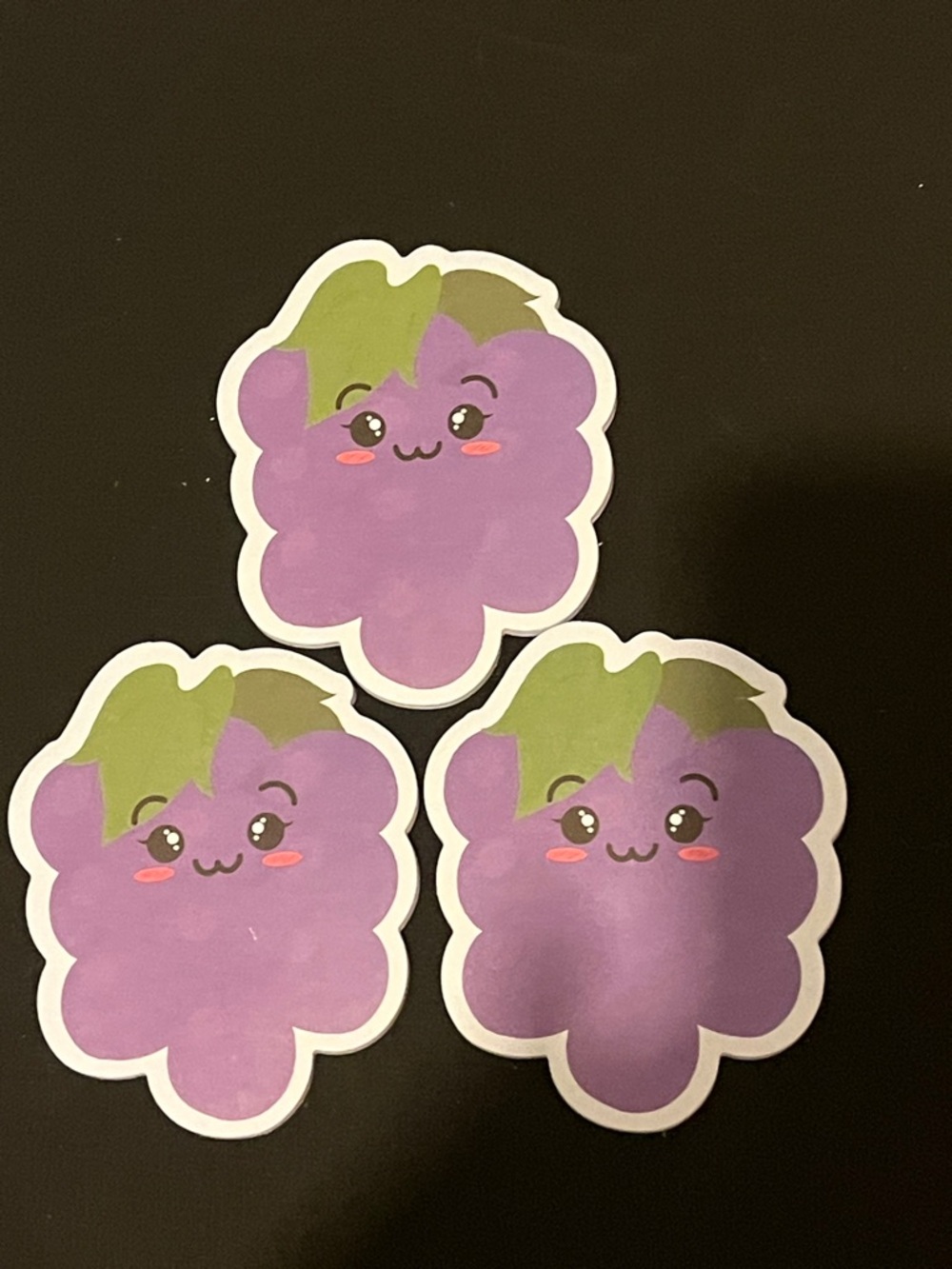Pick (1) 90 Pc Kawaii Fruit Sticky Note Set -  Pineapple, Avocado, Strawberry, - Picture 5 of 8